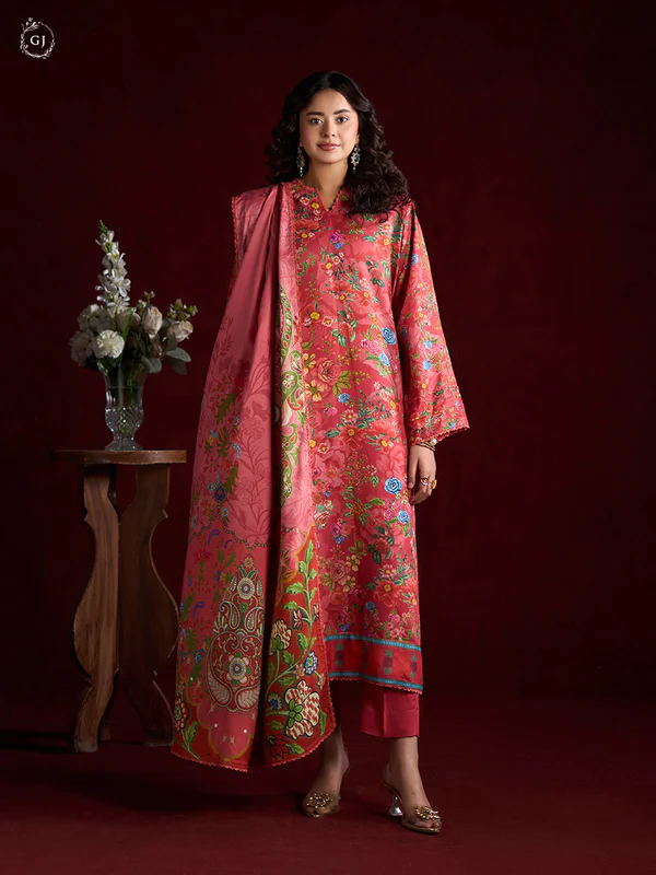 New Arrivals Unstitched Gull Jee POPNN Linen Winter 3-Piece Collection – Get up to 50% OFF! Only at the Brands Gala."