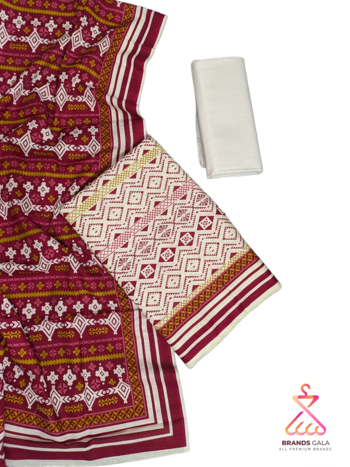 New Arrivals Unstitched Zesh Khaddar  Winter 3-Piece Collection – Get up to 50% OFF! Only at the Brands Gala."  