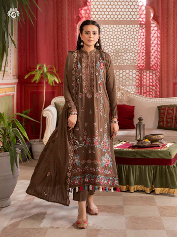 New Arrivals Gull Jee Raj Bano Linen 3-Piece Unstitched Collection – Get up to 50% OFF! Only at the Brands Gala."