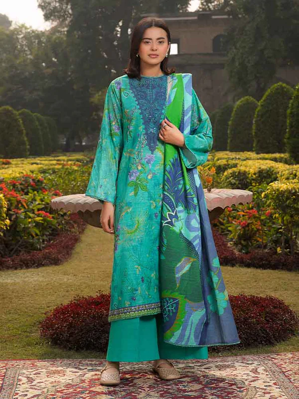 Unstitched ZARGUL Khaddar Winter 3-Piece Collection - Get up to 50% OFF! Only at the Brands Gala."