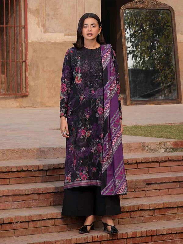 Unstitched ZARGUL Khaddar Winter 3-Piece Collection - Get up to 50% OFF! Only at the Brands Gala."