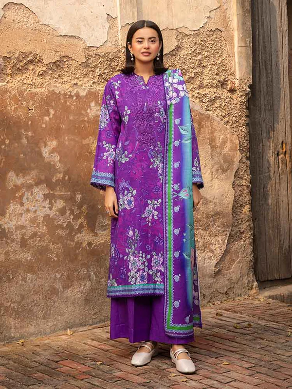 Unstitched ZARGUL Khaddar Winter 3-Piece Collection - Get up to 50% OFF! Only at the Brands Gala."