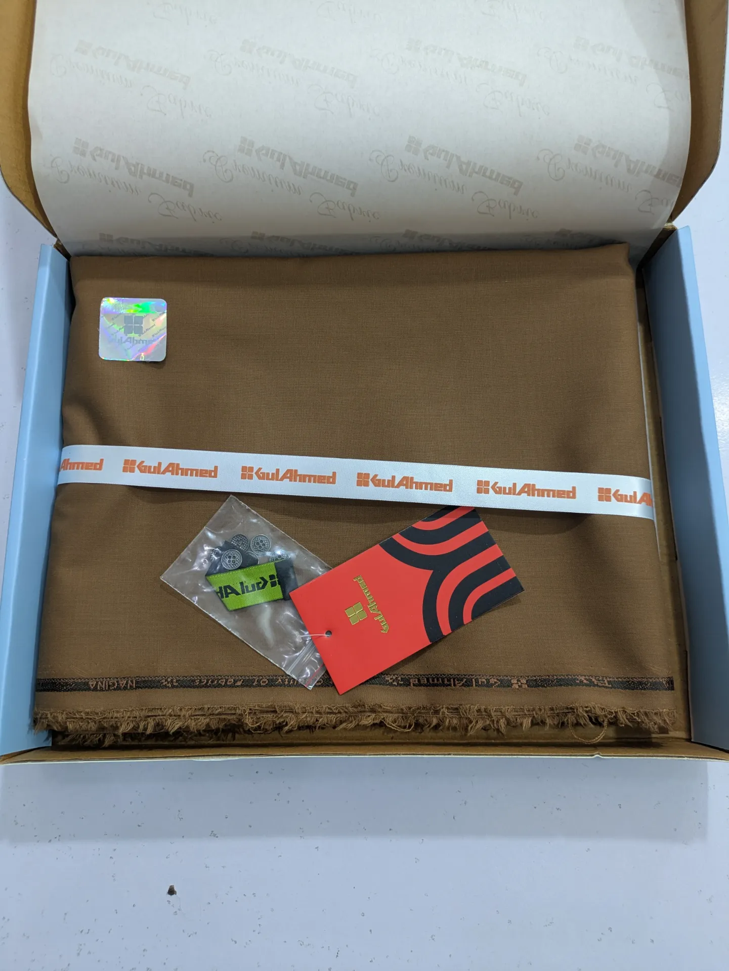 New Arrivals Unstitched Gul Ahmed Men's Box pack Collection – Get up to 50% OFF! Only at the Brands Gala."