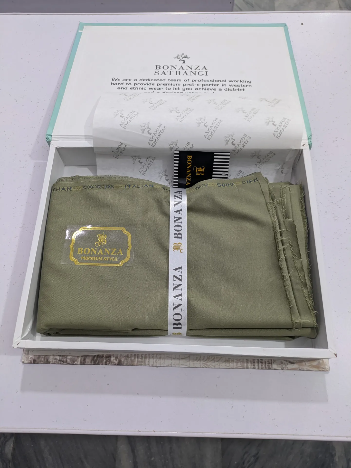 New Arrivals Unstitched BONANZA SATRANGI Men's Box pack Collection – Get up to 50% OFF! Only at the Brands Gala."