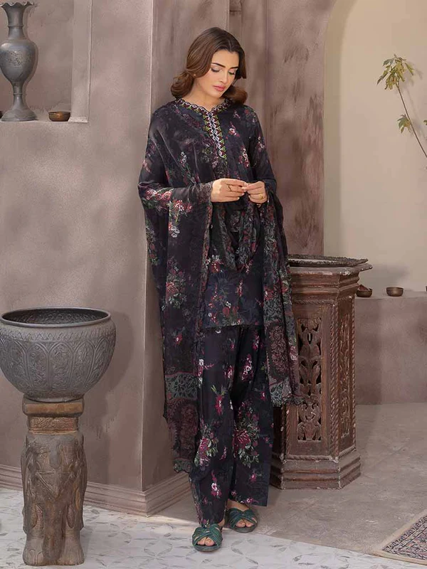 LAAVNI 3-Piece Unstitched Embroidered Lawn Collection - Get up to 50% OFF! Only at the Brands Gala."
