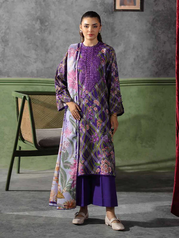 Unstitched Brenish Roma Khaddar Winter 3-Piece Collection – Get up to 50% OFF! Only at the Brands Gala."