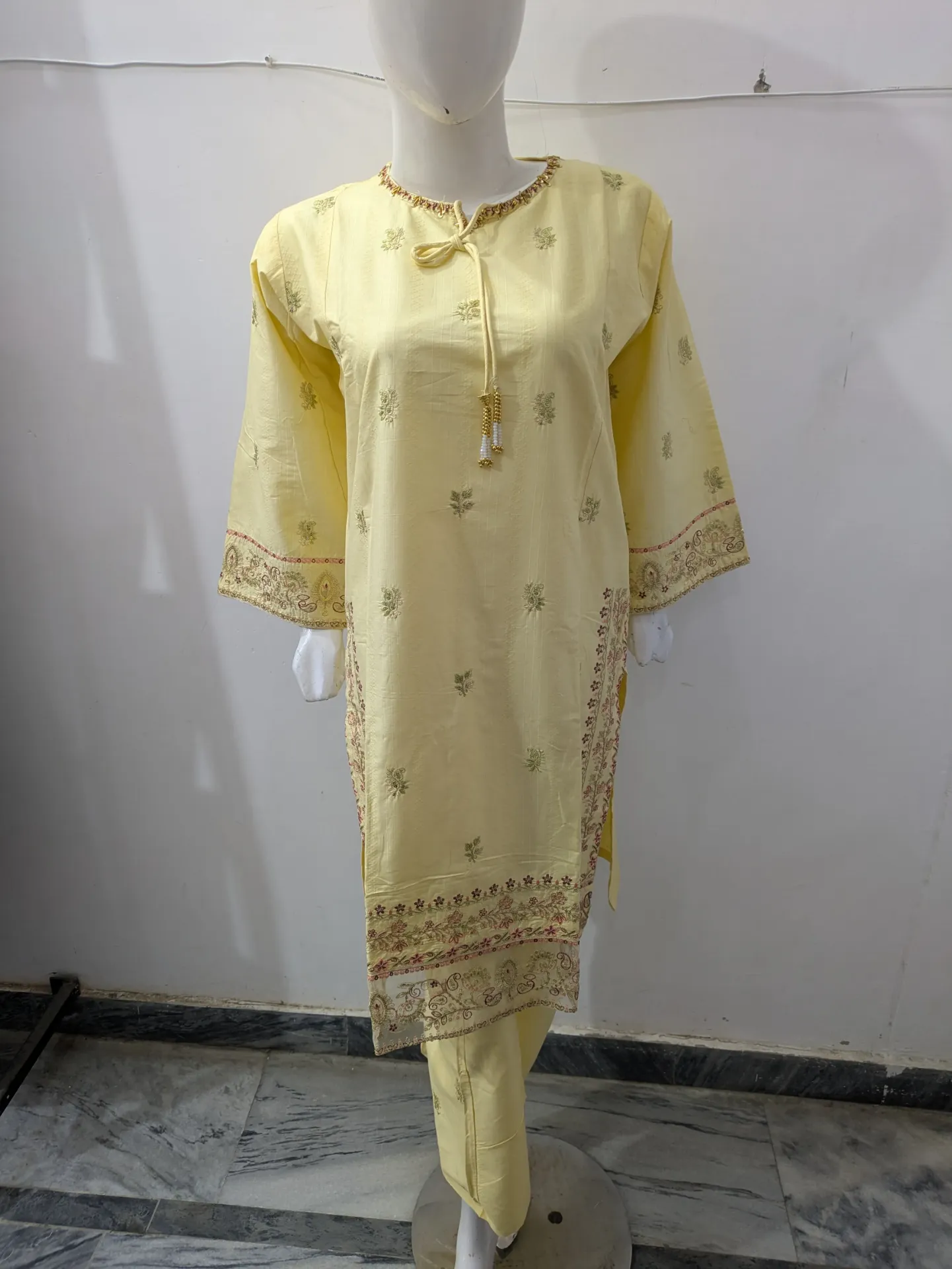 New Arrival 3-Piece Stitched Embroidered Lawn Suit- Get up to 50% OFF! Only at the Brands Gala."