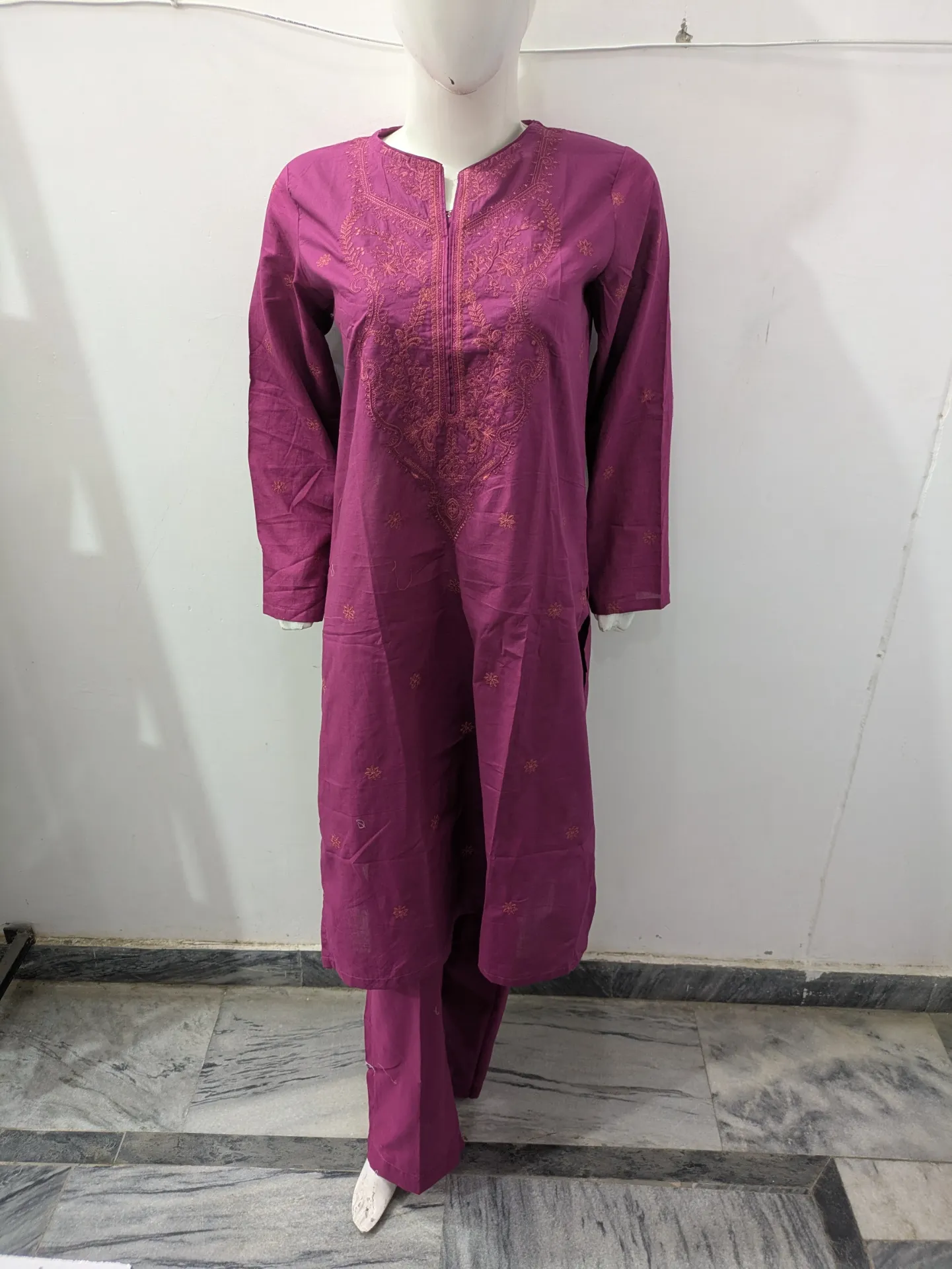 New Arrival 3-Piece Stitched Embroidered Lawn Suit- Get up to 50% OFF! Only at the Brands Gala."