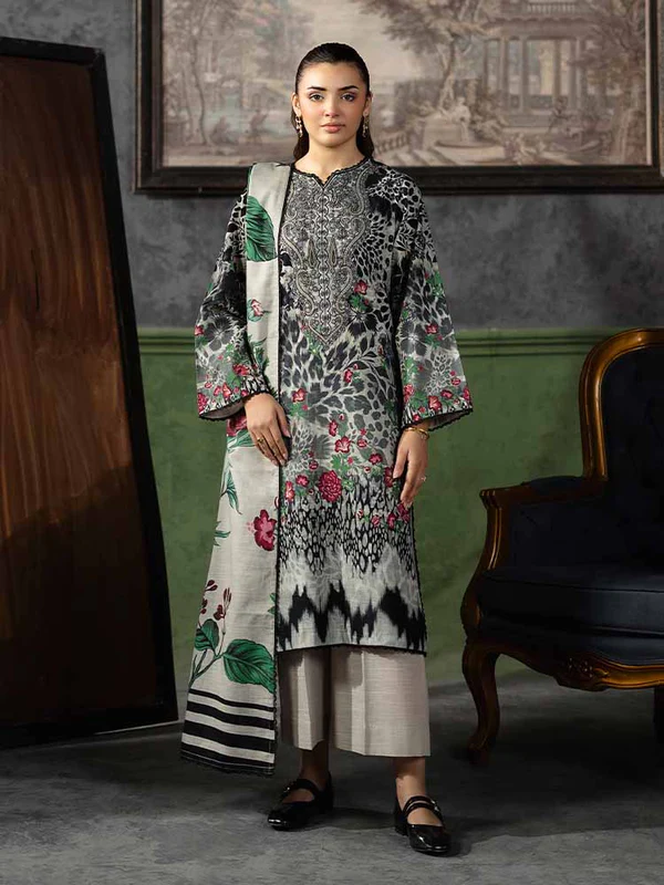 Unstitched Brenish Roma Khaddar Winter 3-Piece Collection – Get up to 50% OFF! Only at the Brands Gala."